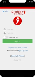 Dietitiancentral screenshot #1 for iPhone