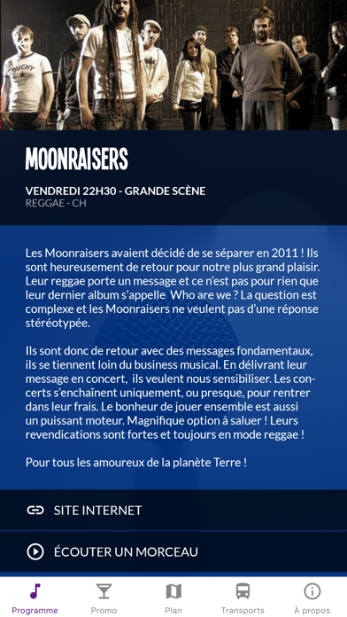 Screenshot #2 pour Music Festival Promo