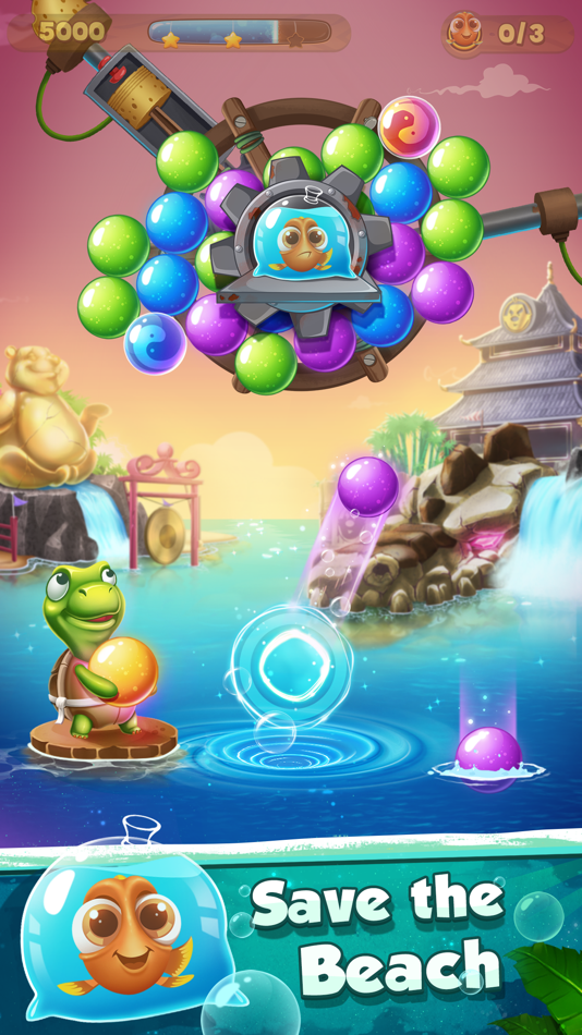 #3. Bubble Beach® (iOS) 由: Boon Studios Ltd.