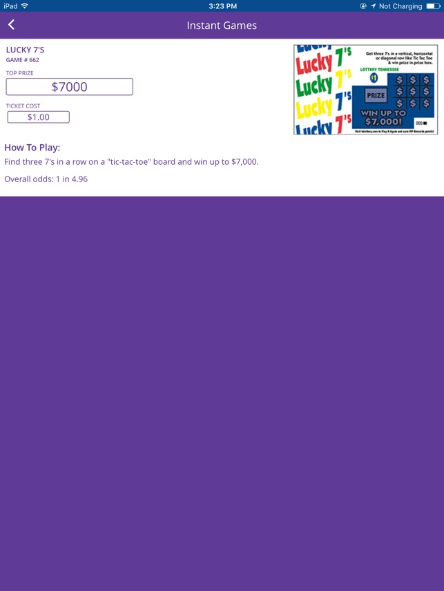 Tn lottery ticket scanner