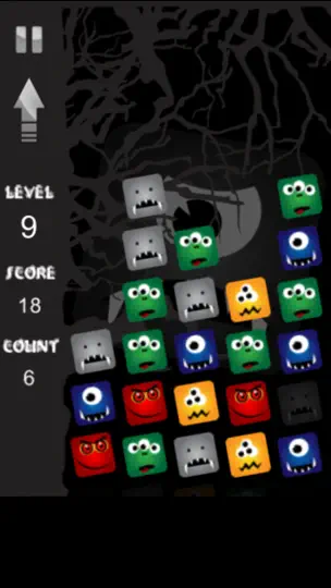Captura de pantalla de Cubimon en iPhone 5