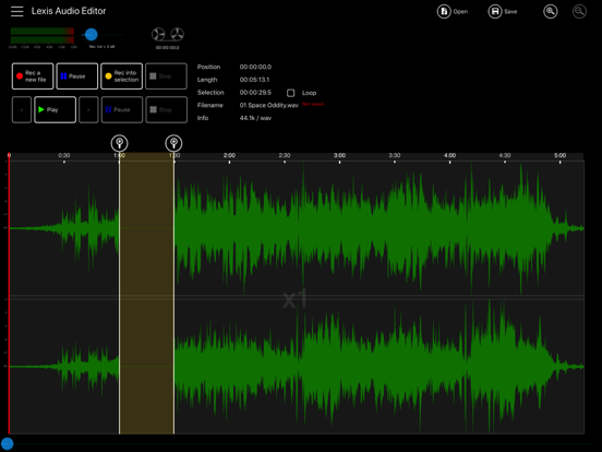 Screenshot #4 pour Lexis Audio Editor