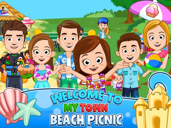 My Town : Beach Picnicのおすすめ画像1