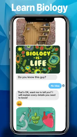 Game screenshot Nina - Biology Chatbot apk
