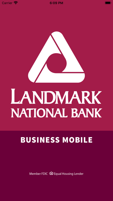 Landmark National Bnk Business Screenshot