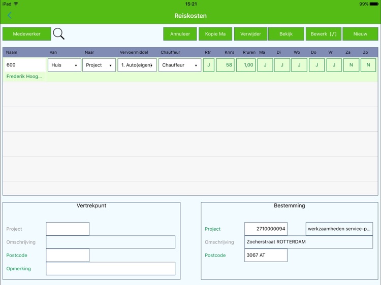 ALERT-Uren voor iPad screenshot-3