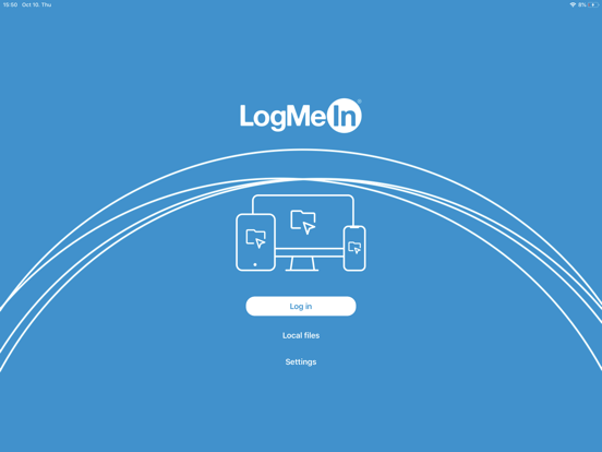 LogMeIn iPad app afbeelding 1