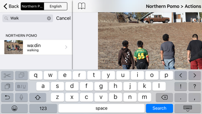Northern Pomo Language - Intro iPhone screenshot 3 - Education app