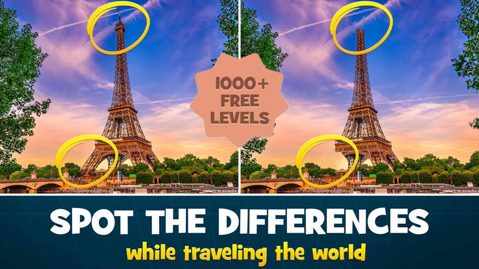 #7. Global Spot The Difference (iOS) Podle: Twin Wizards
