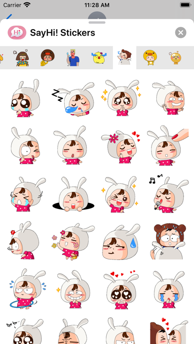 SayHi Stickers Screenshot