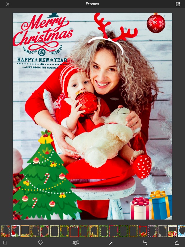 クリスマス写真編集者フォトフレーム をapp Storeで