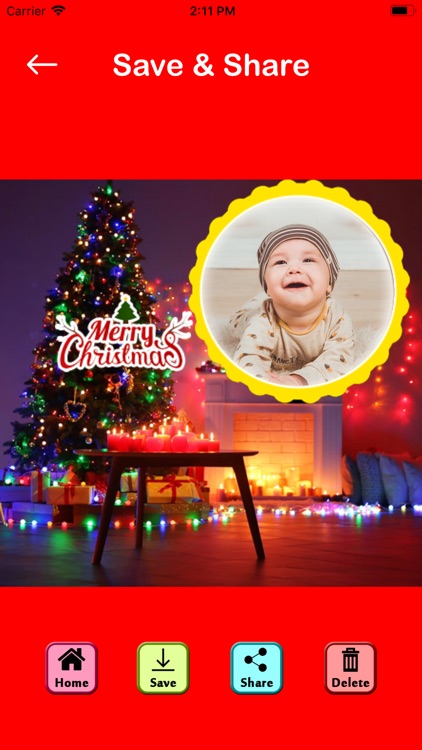 Christmas Photo Editor Collage screenshot-8