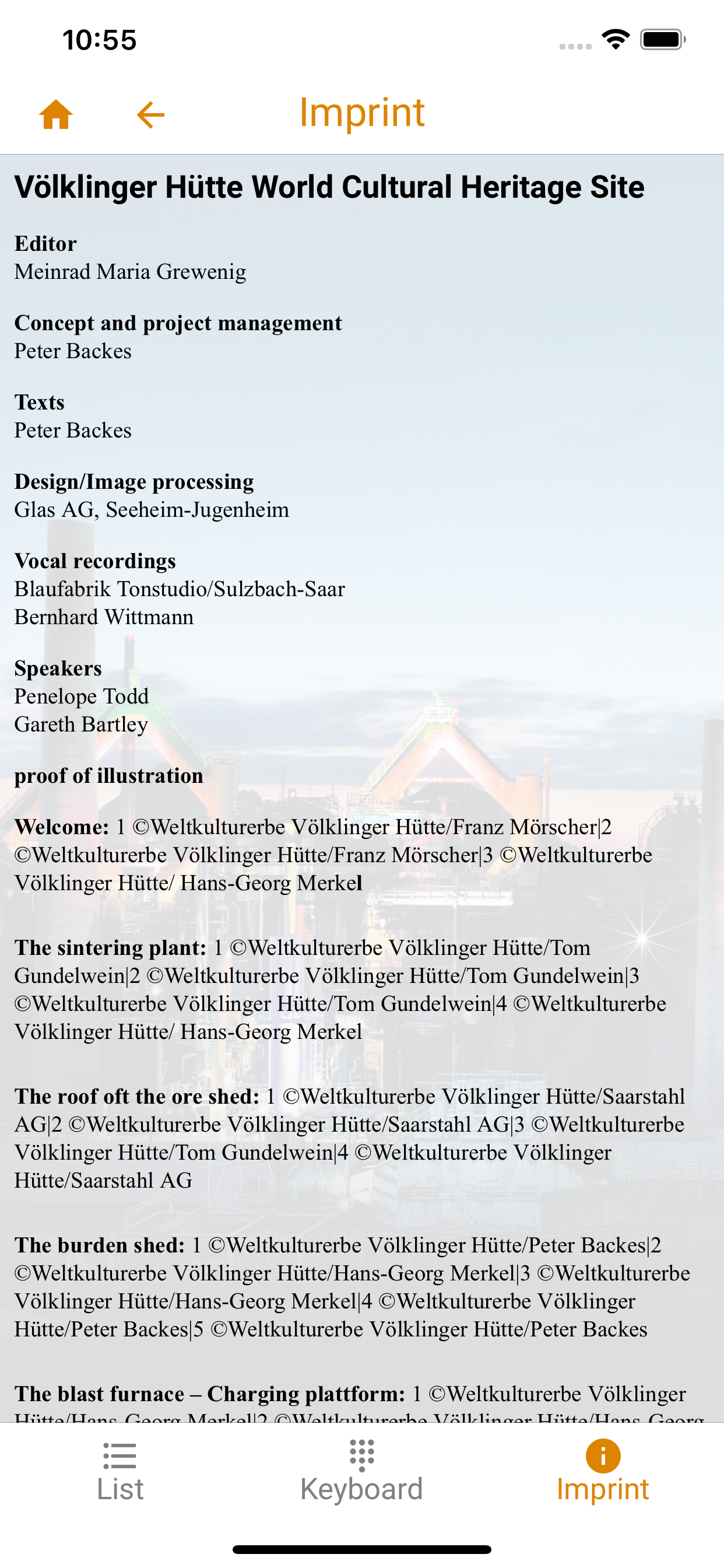 Völklinger Hütte App