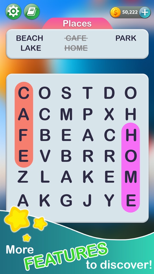 #2. Word Search Puzzle-Word Hidden (iOS) 由: IBEAN COMPANY LIMITED