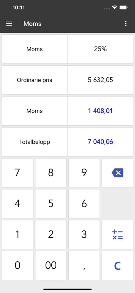 ClevCalc - Kalkylator