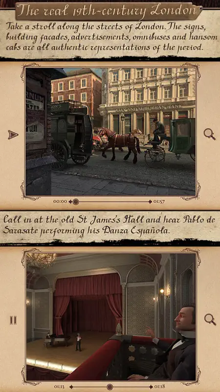 SHERLOCK MOVIEBOOK screenshot 2 of 5