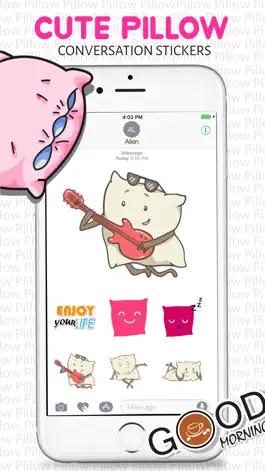 Game screenshot Pillow Fight Stickers apk