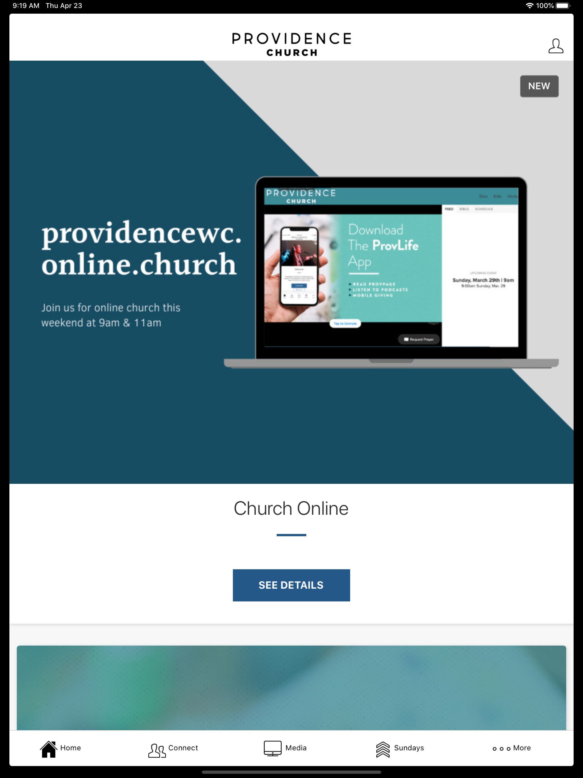 ProvLife: Providence Church