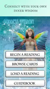 Goddess Wisdom Oracle screenshot #1 for iPhone