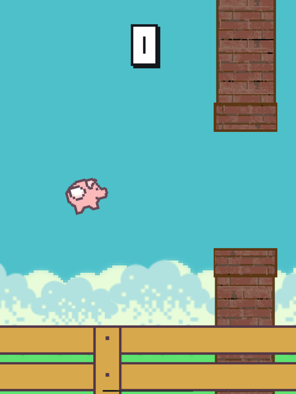 Screenshot #6 pour Bouncy Pig - Flappy Wings