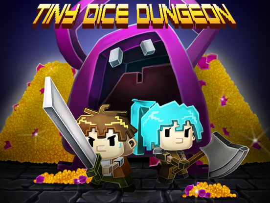 Tiny Dice Dungeon iPad app afbeelding 1