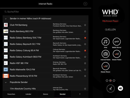 Screenshot #6 pour WHD Multiroom Player