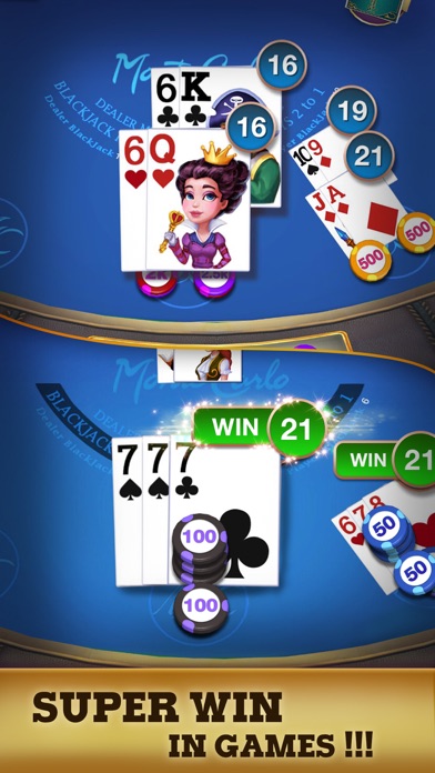 Blackjack 21: Casino Poker Screenshot