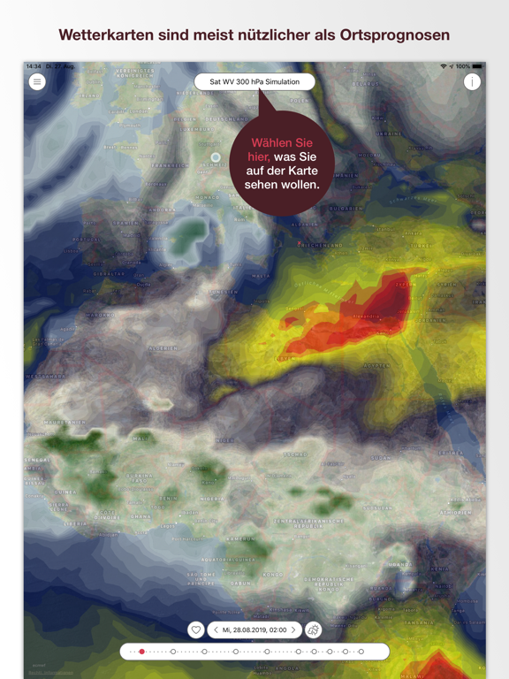 Pflotsh ECMWF iPad screenshot 5