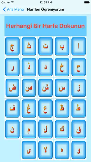 Elif Ba Oynayarak Öğren iPhone Ekran Görüntüsü 2