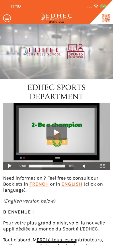 Sports at EDHEC - Lille
