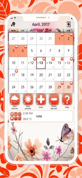 Game screenshot Teddy bear - Period Calendar mod apk
