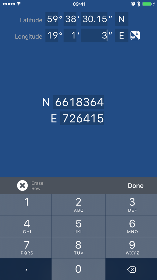 #4. Swedish Coordinates PRO (iOS) Podle: Viatact AB