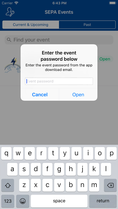SEPA Events screenshot 2