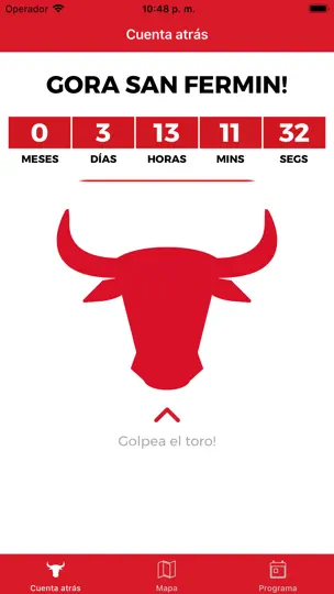 Captura de pantalla de Gora San Fermin! en iPhone 1