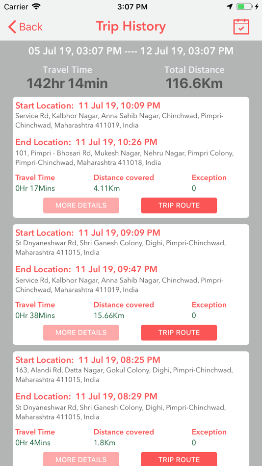 #4. Mahindra SmartTracker (iOS) 由: Raghavendra Ware