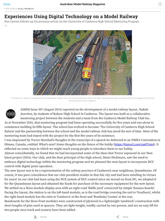Screenshot #6 pour Australian Model Railway Mag