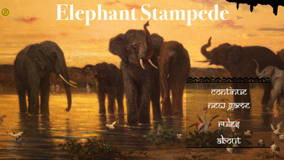 Elephant Stampede app screenshot