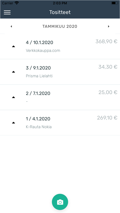 Laskupiste Screenshot
