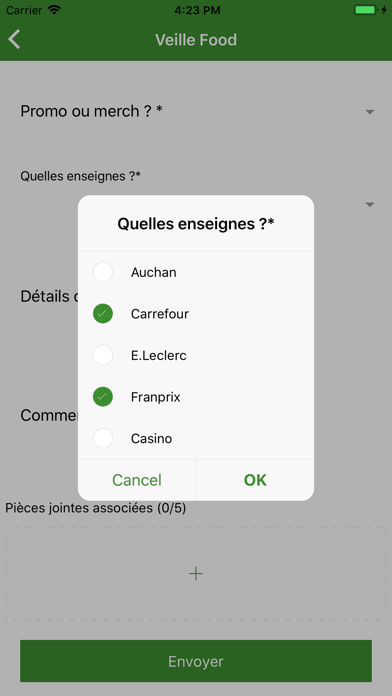 App screenshot