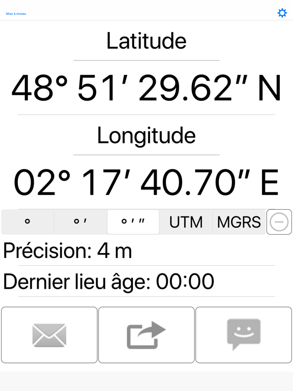 Screenshot #6 pour Mes coordonnées GPS