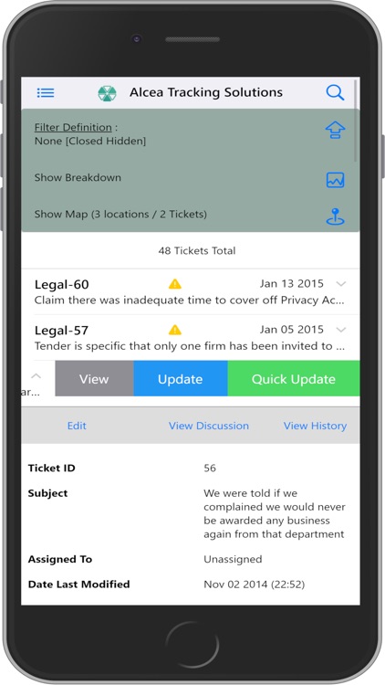 Alcea Mobile App