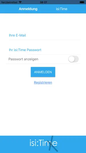 isi:Time Zeiterfassung screenshot 1