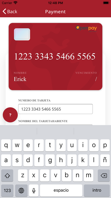 App screenshot
