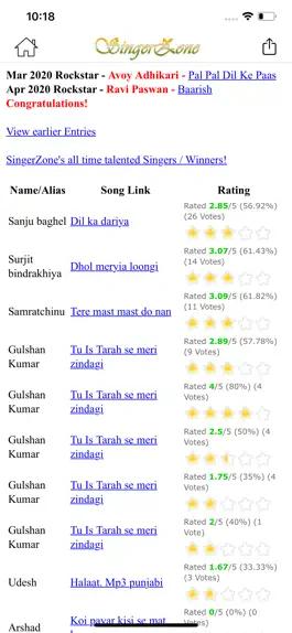 Game screenshot SingerZone Bollywood Karaoke hack