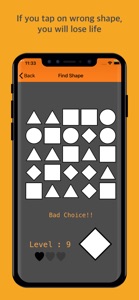 FindShape game - tap on shape screenshot #2 for iPhone