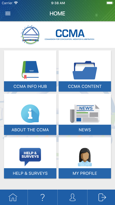 CCMA InfoHub screenshot 3