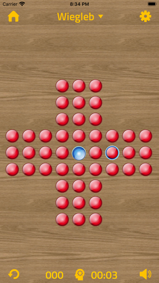 #4. Marble Solitaire - Peg Puzzles (iOS) 由: MOBILE ALCHEMY LTD