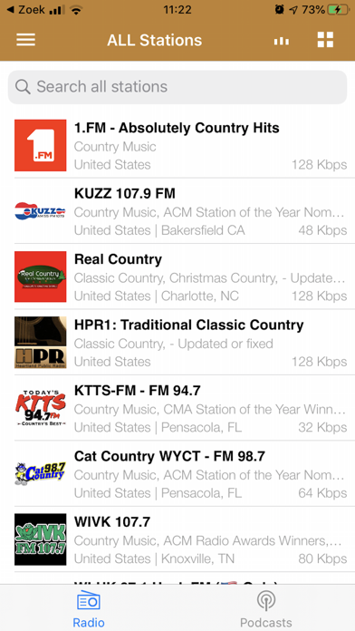 Country Music RADIO Screenshot