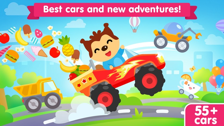 Car game for kids and toddler screenshot-0