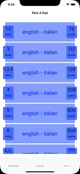 Game screenshot PickAPair Italian - English mod apk